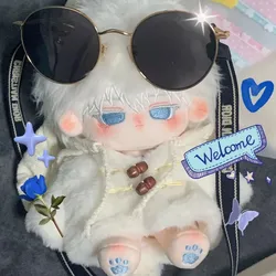 20cm Japanese Anime JK Satoru Gojo Kawaii Cosplay Cotton Doll Body With Skeleton Fans Collection Soft Plushies Toy Figures Gift