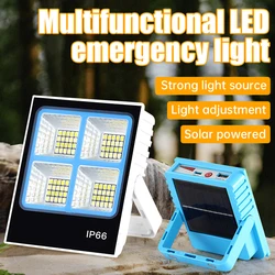 Camping Lantern Rechargeable Solar Flood Light 3000mAh Rechargeable Super Bright Emergency Repair Light LED Lighting