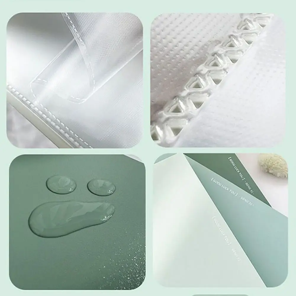 Saco de arquivo de plástico durável a4 30 páginas pasta de arquivo saco transparente grande capacidade saco de armazenamento de arquivo coleção de arte