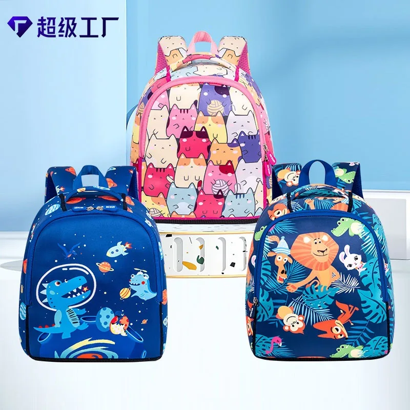 Children School Bags for Girls Boy Baby Backpacks Kindergarten Schoolbag Cartoon Animal Toddler Kids Backpack for 2-5 Years