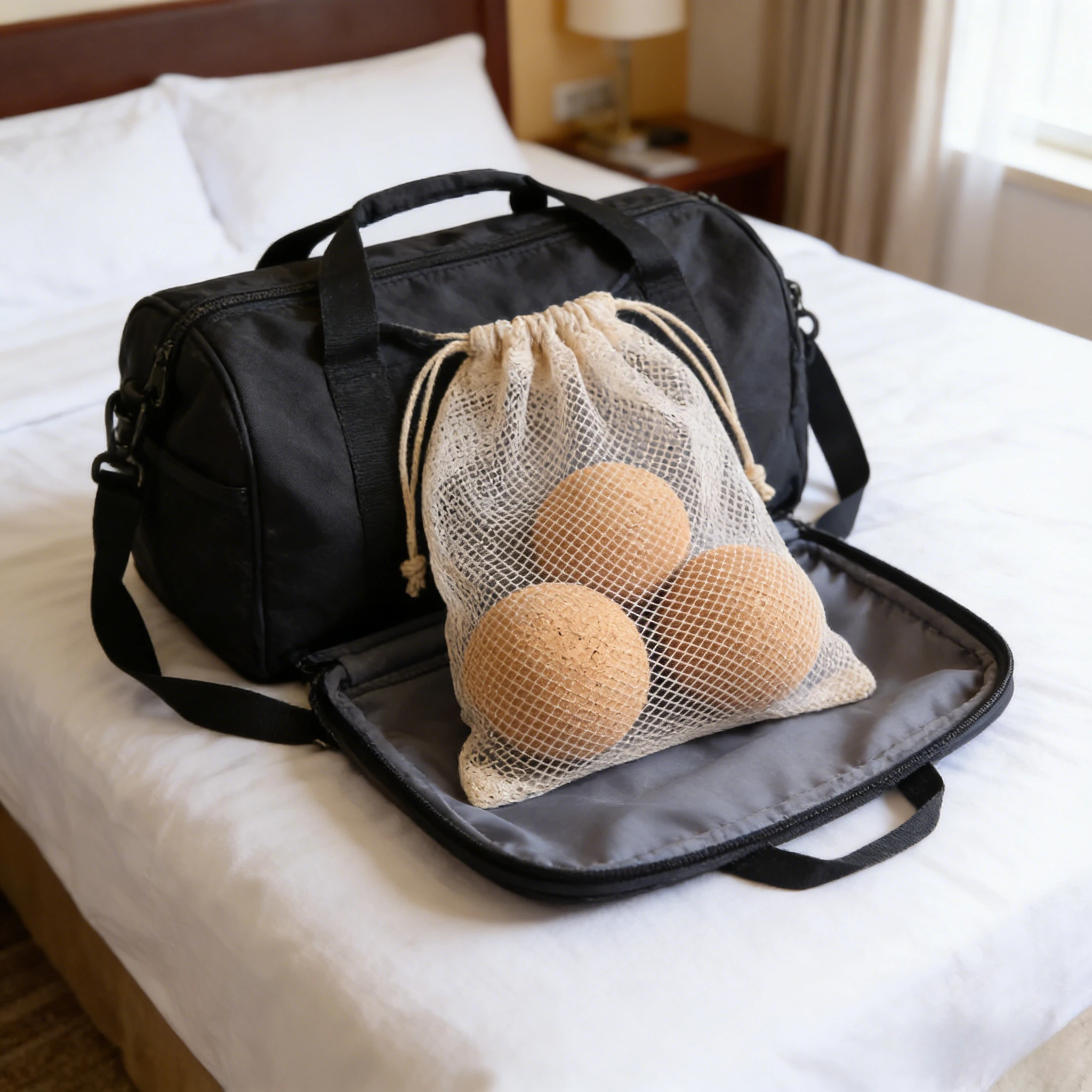 

2PCS Natural Cork Ball: Myofascial Release Therapy, Fascia Roller, Deep Tissue Massage for Back Foot Neck Muscle Pain