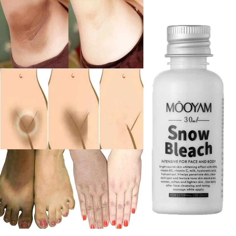 Private Body Whitening Cream Armpit Buttock Nipple Lighten Essential Remove Underarm Knee Bleach Private Parts Brighten Lotion