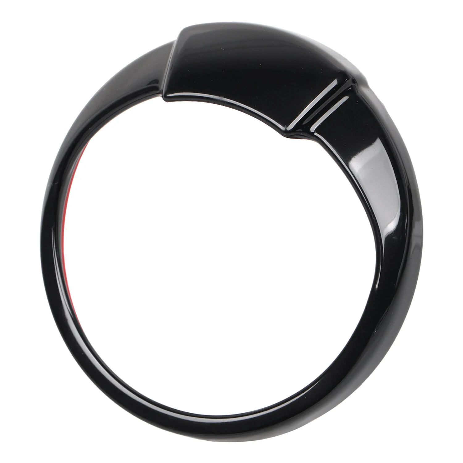 Motorcycle 5" Gloss Black Speedometer Gauge Bezel For Harley Heritage Softail Classic FLSTC Dyna Road King Fat Boy Night Train view 3