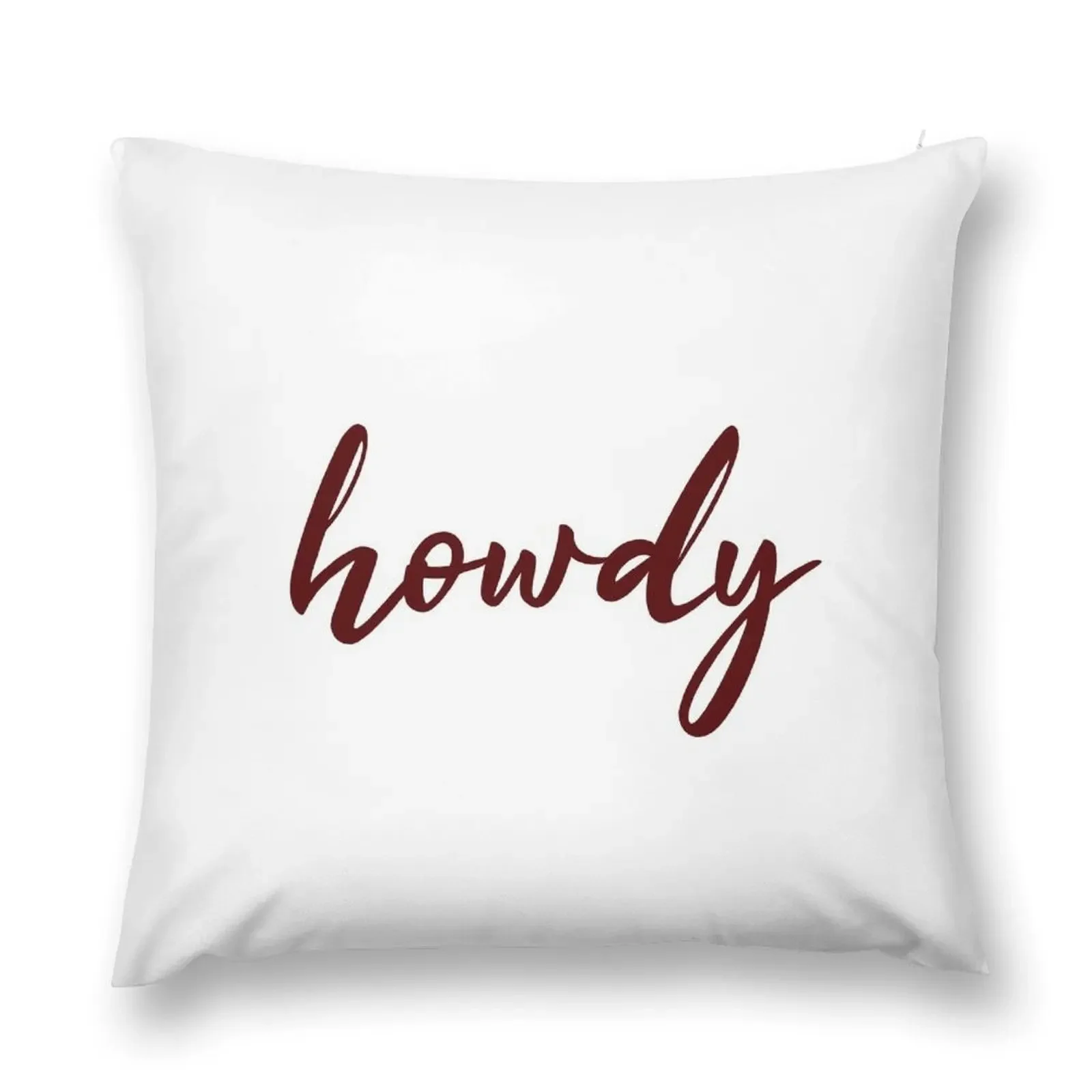 

Howdy Throw Pillow Cushions For Decorative Sofa Christmas Covers Anime Cushion Child pillow