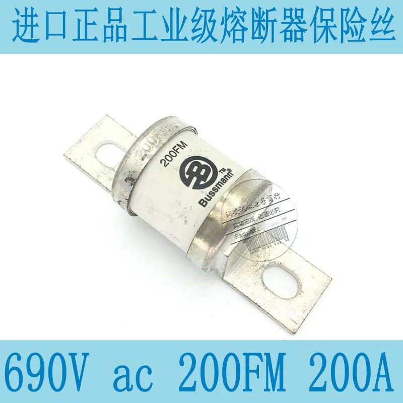Bussmann Ceramic Fuse Tube Quick Fuse Interrupter 690V 350FM 200AMP 180A 355MT for Electrical Safety And Protection