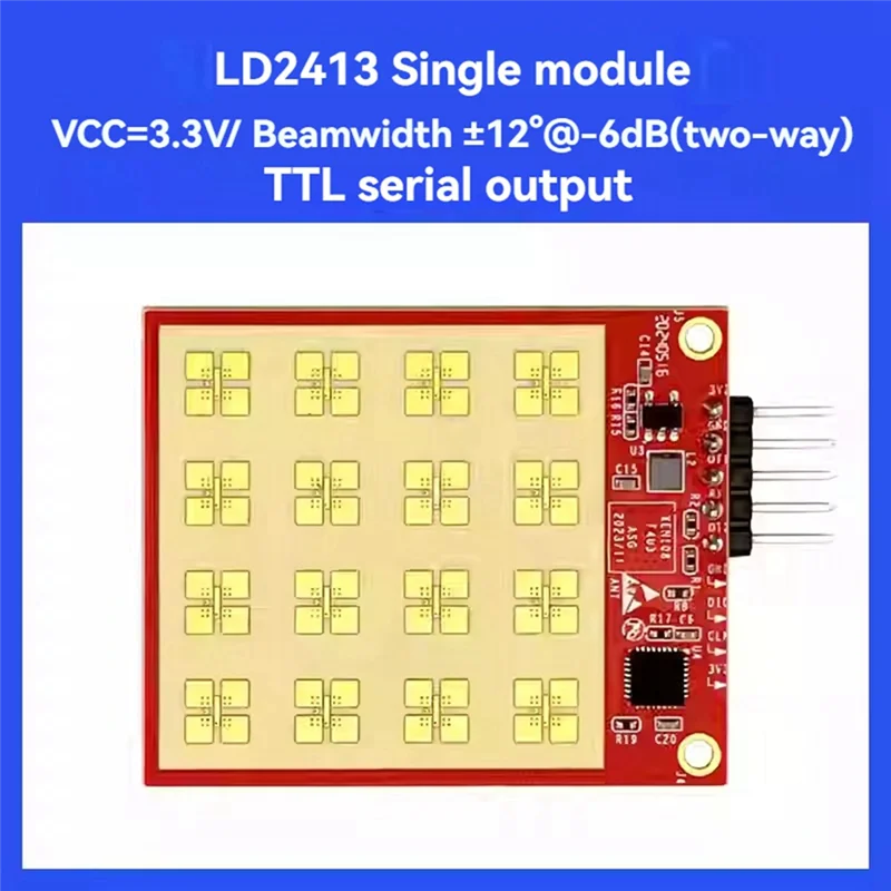 BNVN-24G Water Level Detection Sensor LD2413 Radar Module Liquid Detection Non-Contact Induction Switch 0.15-10M