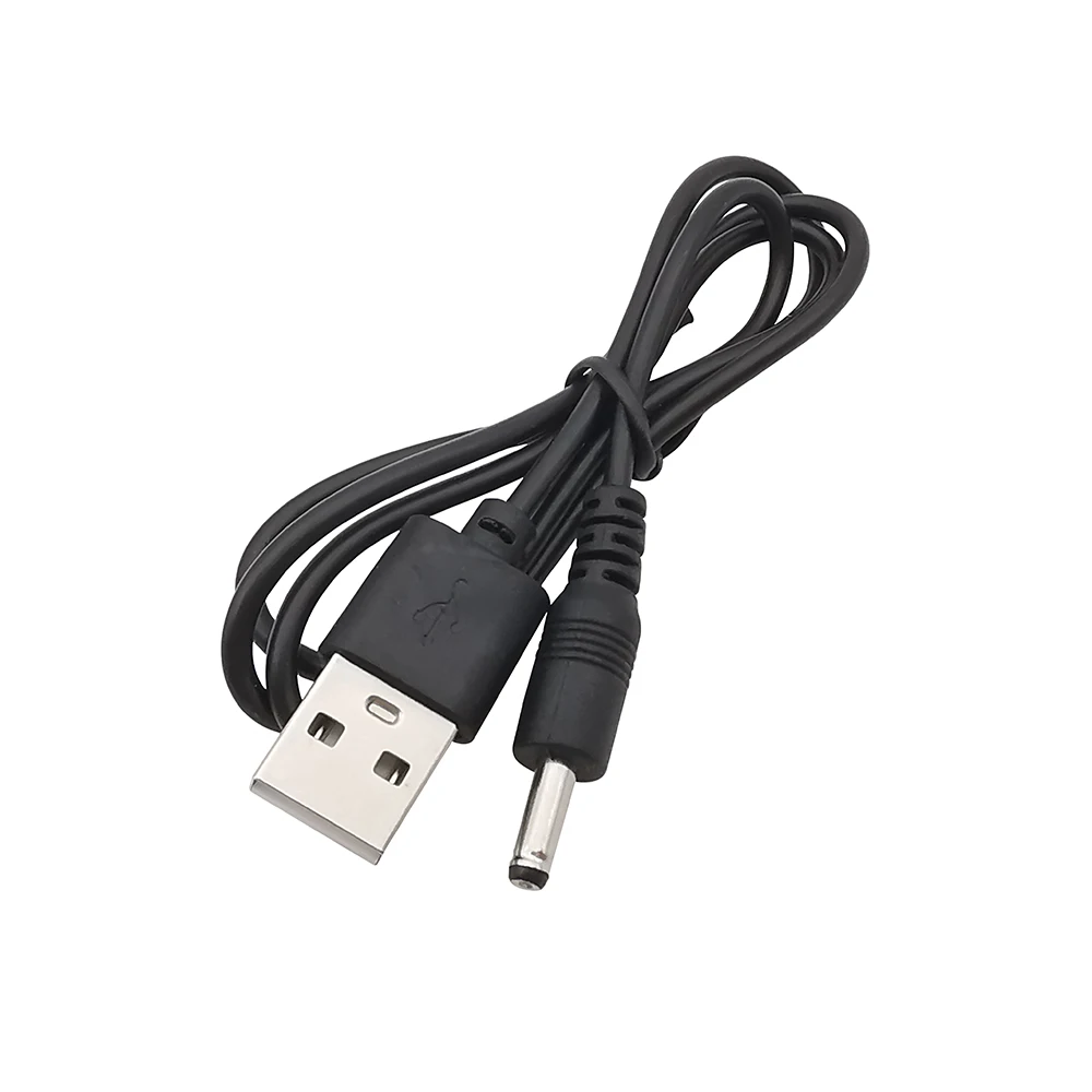 USB tipo A macho A 2,5x0,7, 3,5x1,35, 4,0x1,7, 5,5x2,1, 5,5x2,5mm, Cable de enchufe de CC, Conector de barril de 5V, cargador de línea extendida