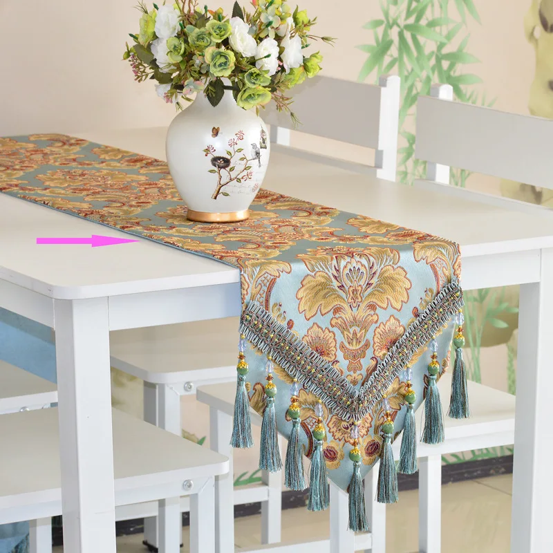 Emroider Sequin Table Runner for Wedding, Hotel Dinner Party, US, European Style, High Quality, Wholesale