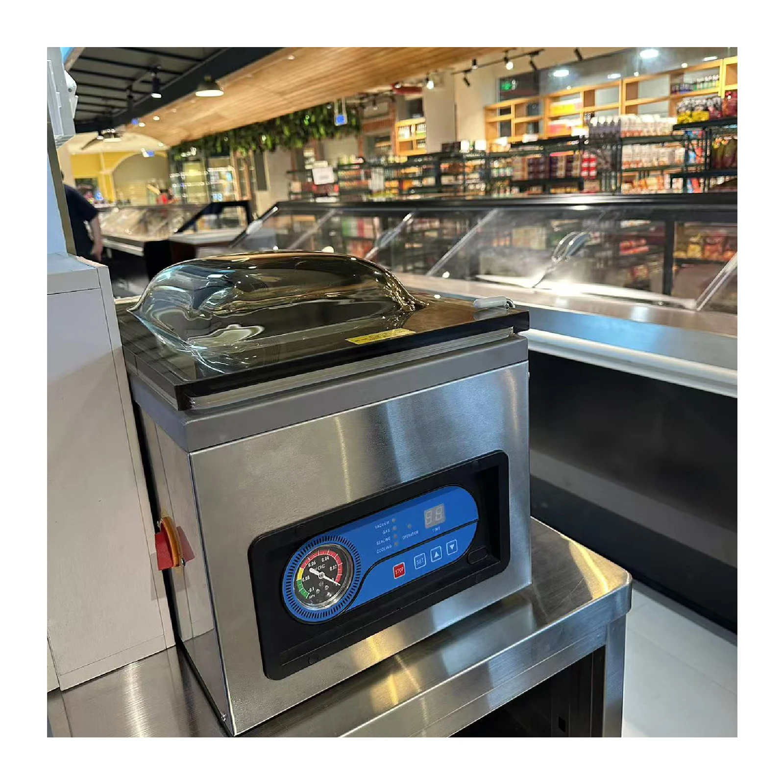 

Машина для запечатывания пищевых продуктов Sellador Del Vacio De La Comida Машина для упаковки кожи Вакуумный упаковщик пищевых продуктов