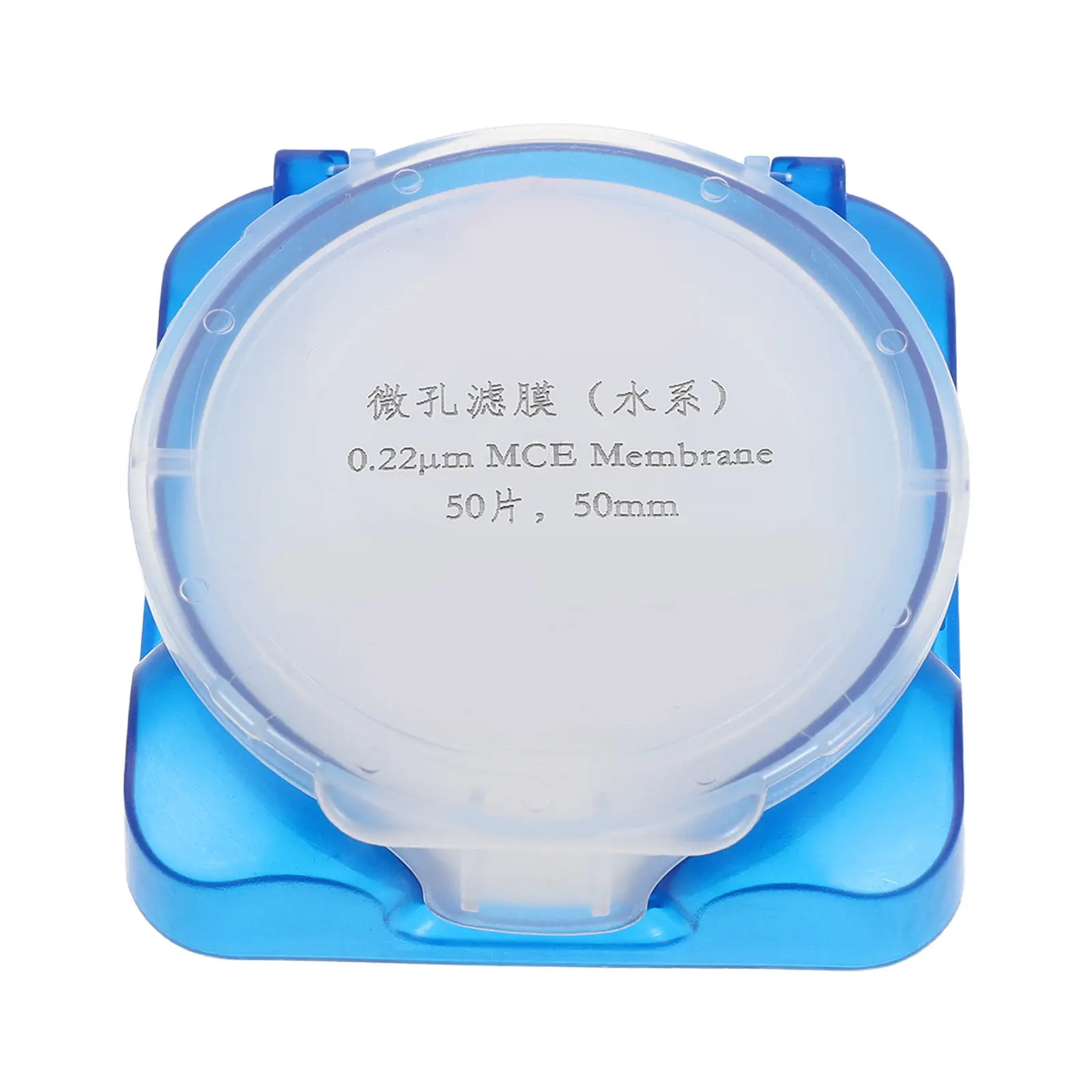 50Sheets Mixed Cellulose Membrane Filter Disc Hydrophilic Gridded Laboratory Filter Membrane Sterile Disc for Water Quality