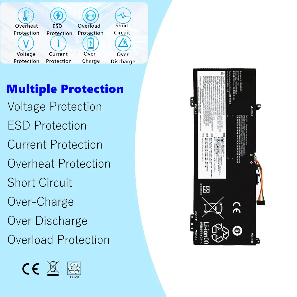 

L17C4PB0 аккумулятор для ноутбука Lenovo IdeaPad Yoga Air 14ARR 14IKBR 15ARR 15IKBR 530S-14ARR Flex 6-14IKB 6-14ARR L17M4PB0