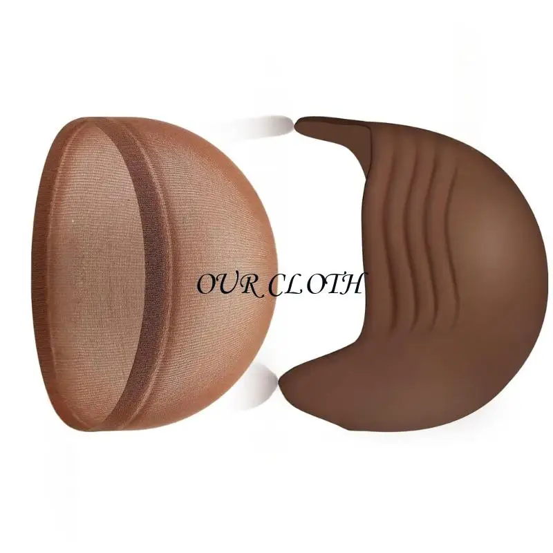 Bald Caps for Adults Kids Makeup Bald Head Caps Fake Bald Halloween Cosplay Costume Accessory Men Women Gifts Y1AC