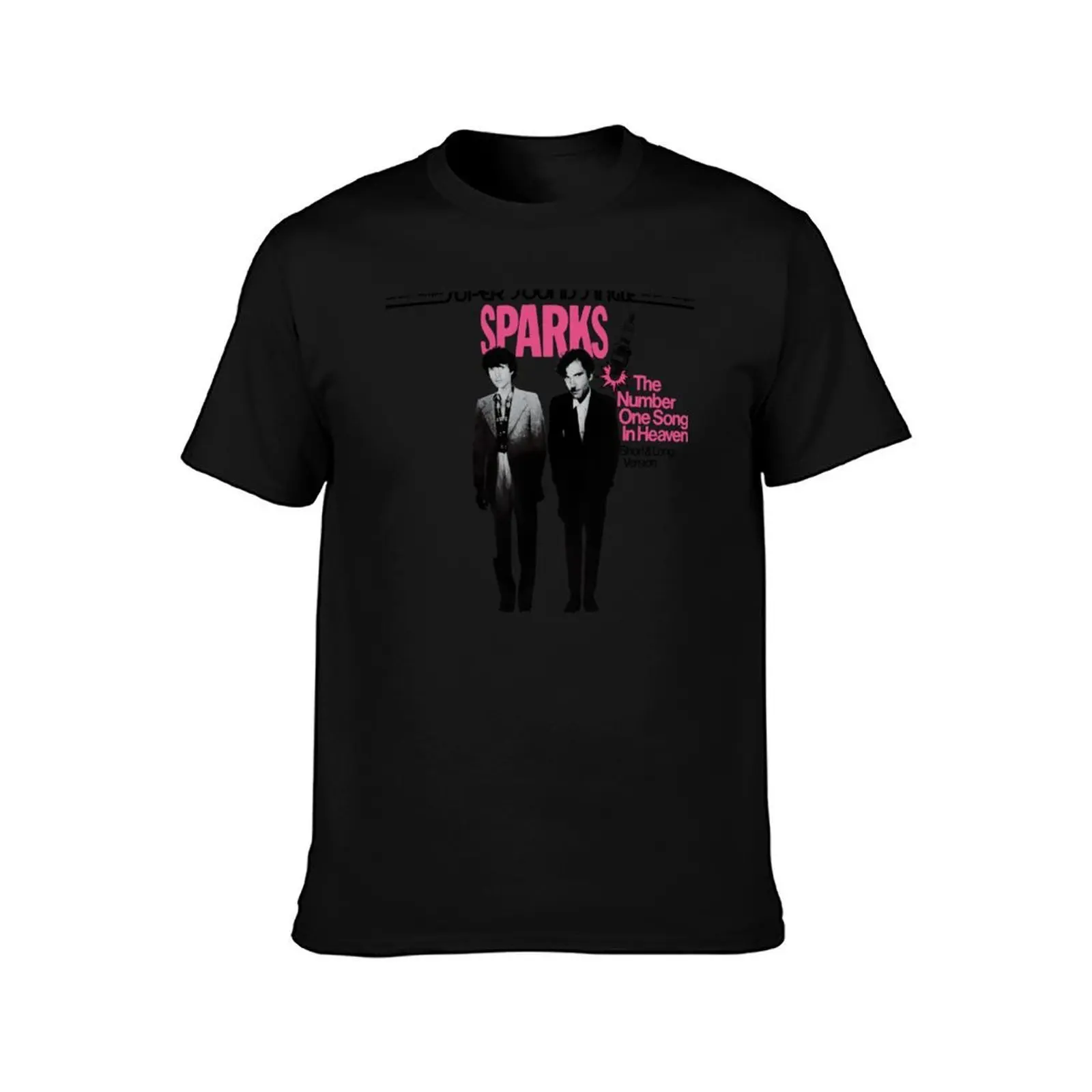 SPARKS - THE NUMBER ONE SONG IN HEAVEN T-Shirt Casual Lightweight Short Sleeve Top T-Shirt