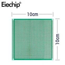 5PCS 10*10CM prototype pcb board double-sided breadboard pcb 10x10 proto board diy soldering board