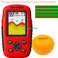 Fishing Portable Handheld Bait Boat Spare Parts Fish Finder 200M Distance Finder Fishing Wired Sonar Sensor Fish Detector