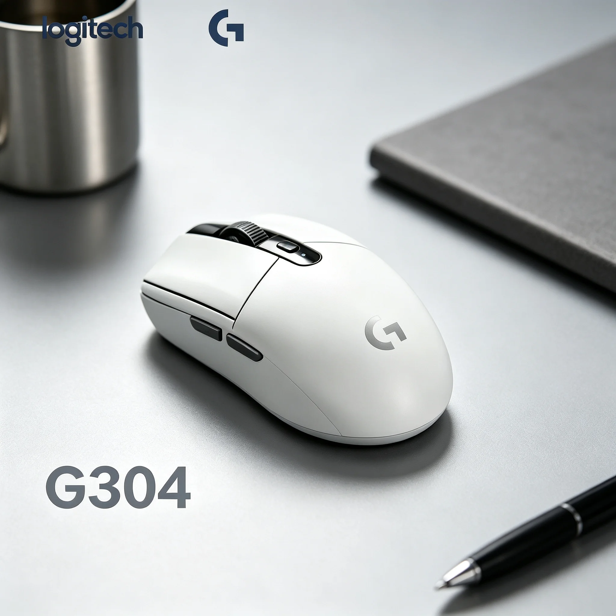 Logitech G304 2.4G Wireless Gaming Mouse High‑speed Cursor For CS2 PUBG Valorant LOL Shooting Games