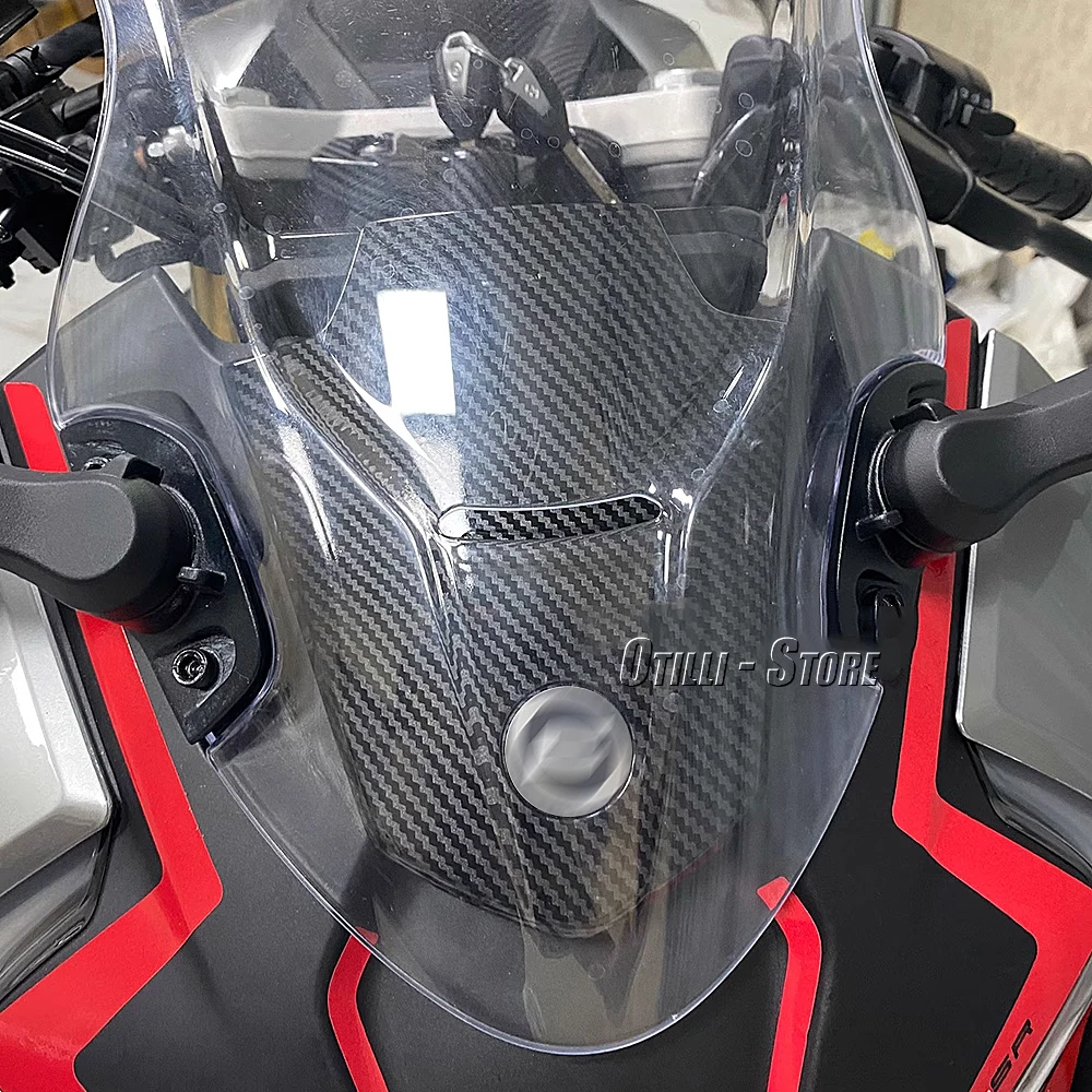 Voor CFMOTO 450SR 450 SR 450sr 2022 2023 Nieuwe Kleuren Koolstofvezel Motorfiets Accessoires Sleutelgat Cover Front Cover Plaat