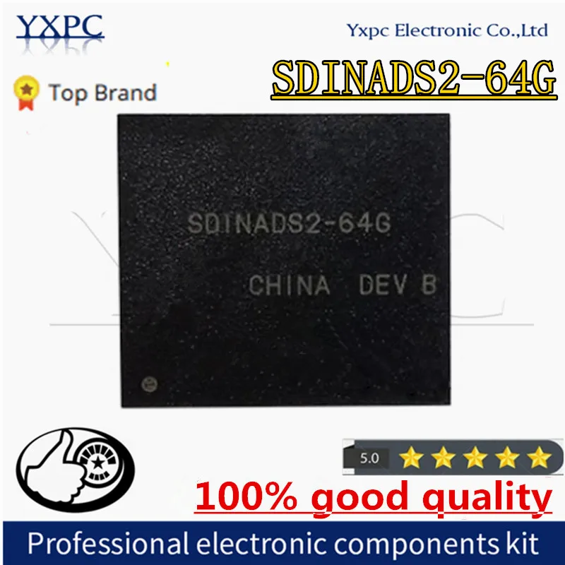 

SDINADS2-64G SDINBDA4-64G SDINADS2 SDINBDA4 64G BGA153 EMMC 64GB Flash Memory IC Chipset with balls