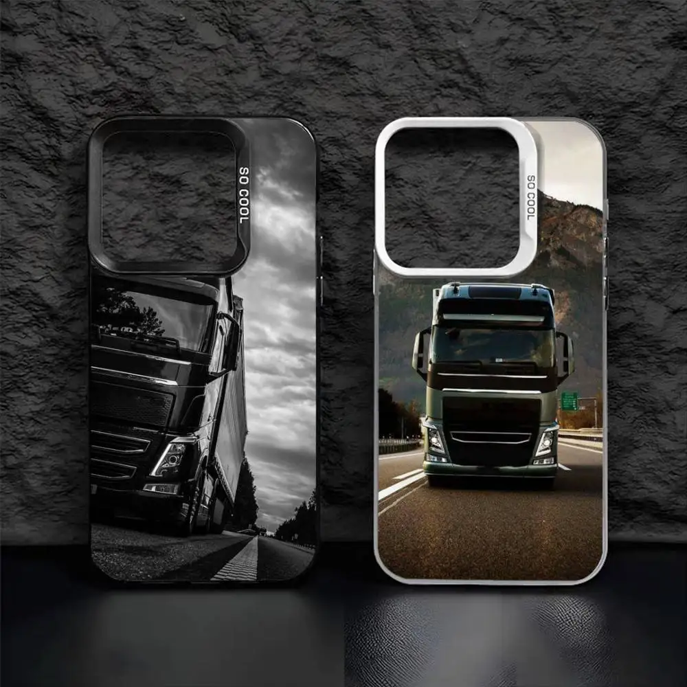 

Cool T-Trucks Phone Case For iPhone 16,15,14,13,12,17,Pro,MAX Black Matte Shockproof Cover