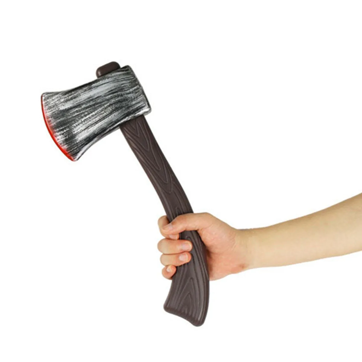 Grappige creatieve plastic bijl met bloedig effect eng realistisch rekwisiet voor Halloween kostuumfeest Photo Booth Decor Spooky