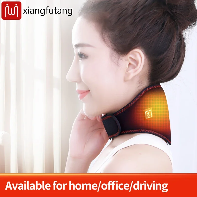 

Защита шеи с подогревом, теплый рукав, 24 шт., магнит для обслуживания, горячий компресс, поддержка шеи, бандаж для облегчения боли, дропшиппинг