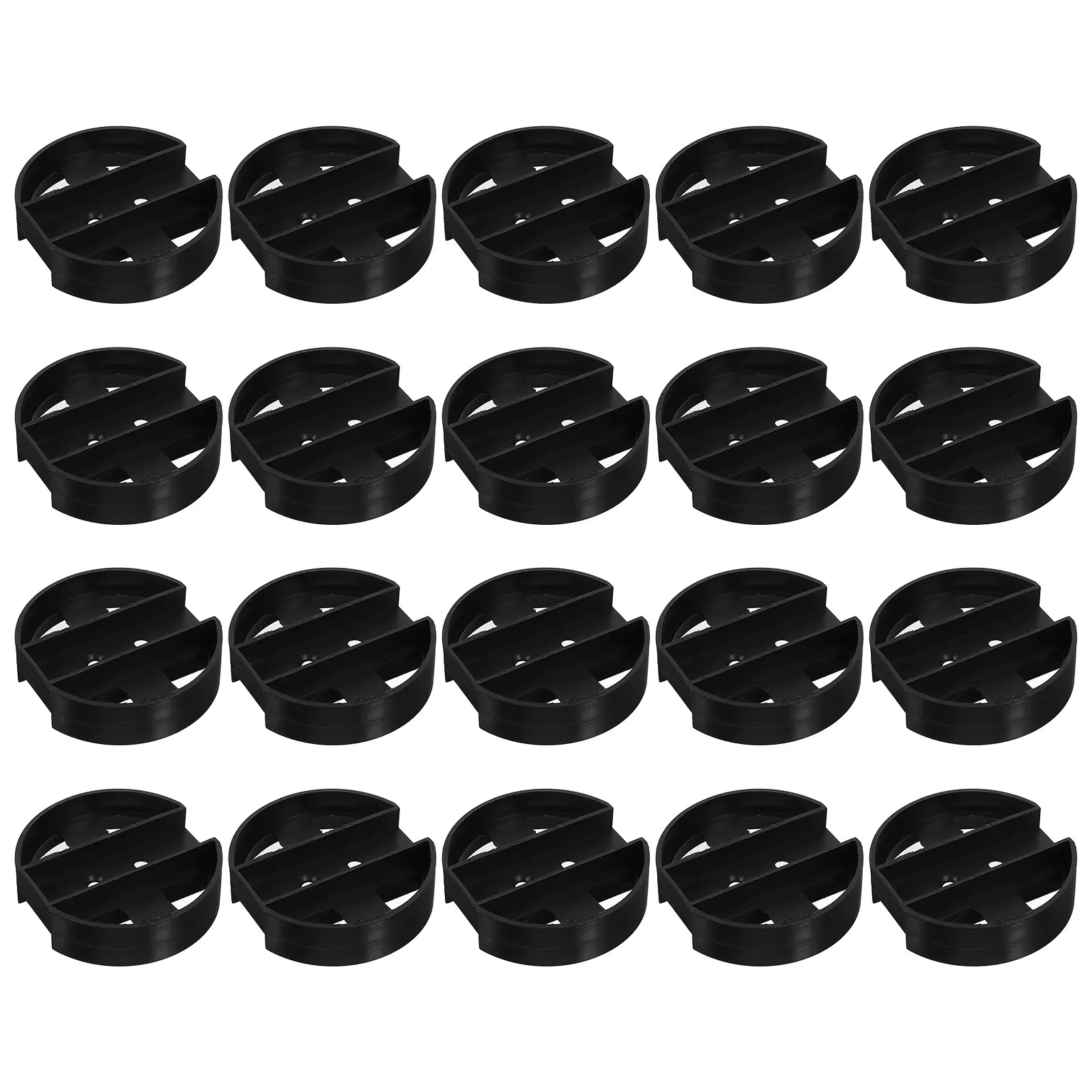 20Pcs Computer Tower Stand Tower Holder Floor CPU Stand Rolling Bracket for Under Desk Easy Movement Cleaning