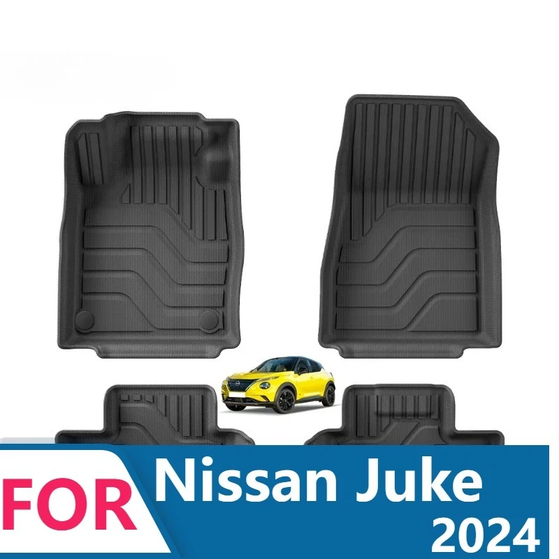 Custom Fit Carpet Floor Mats For Nissan Juke 2024 Premium Car Foot Mat Set Anti-Slip Backing & Wear Resistant Automotive Parts