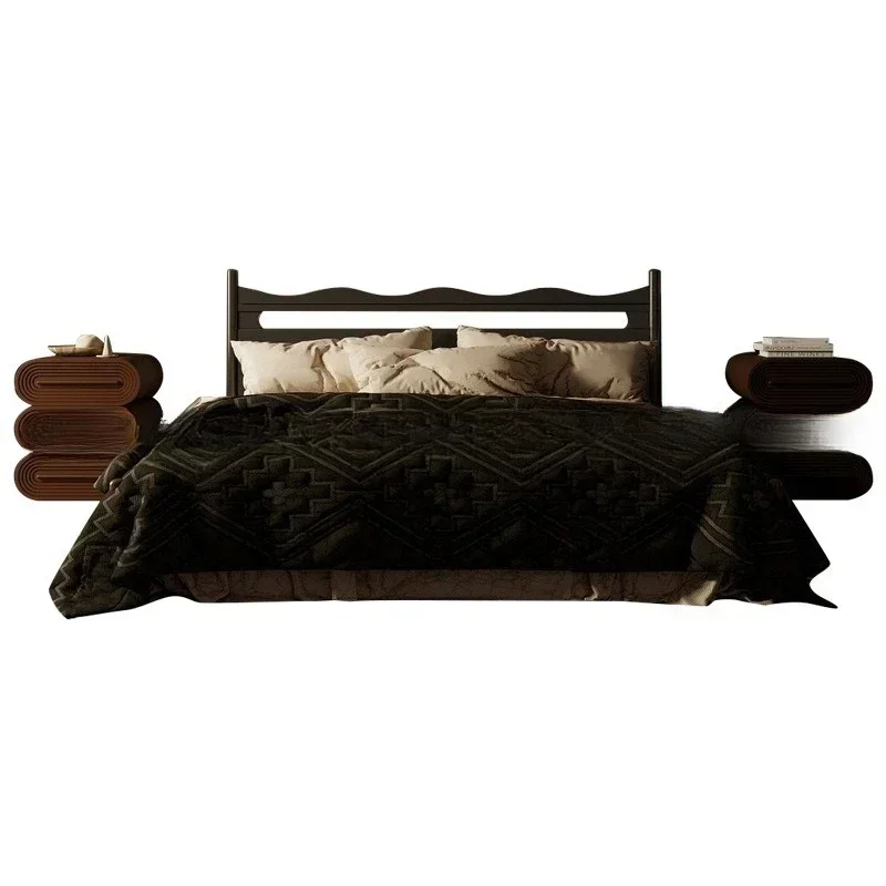 Medieval French bed, modern elegant master bed