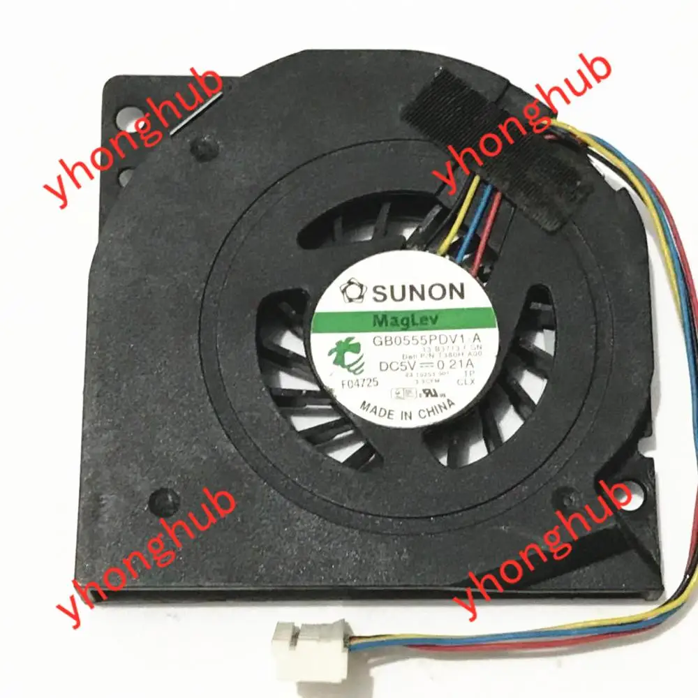 

SUNON GB0555PDV1-A 13.B3713.F.GN 23.10299.001 3.3CFM DC 5V 0.21A Server Cooling Fan