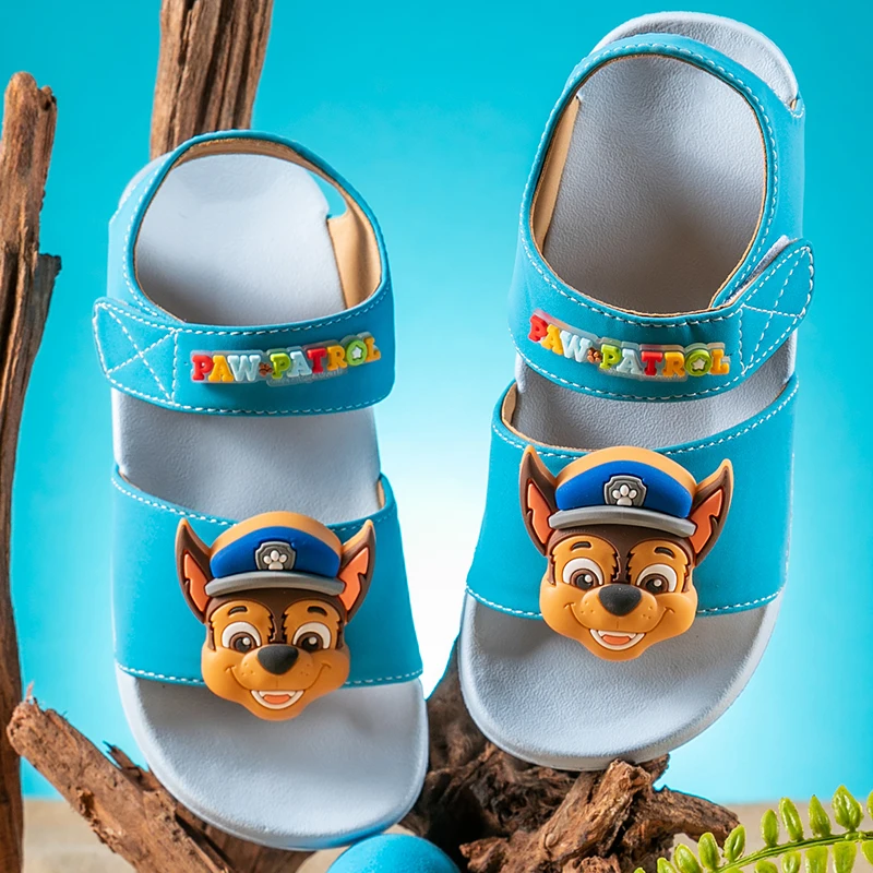 Sandali per bambini PAW Patrol, nuove scarpe da spiaggia antiscivolo estive, sandali leggeri con suola morbida per ragazzi e ragazze