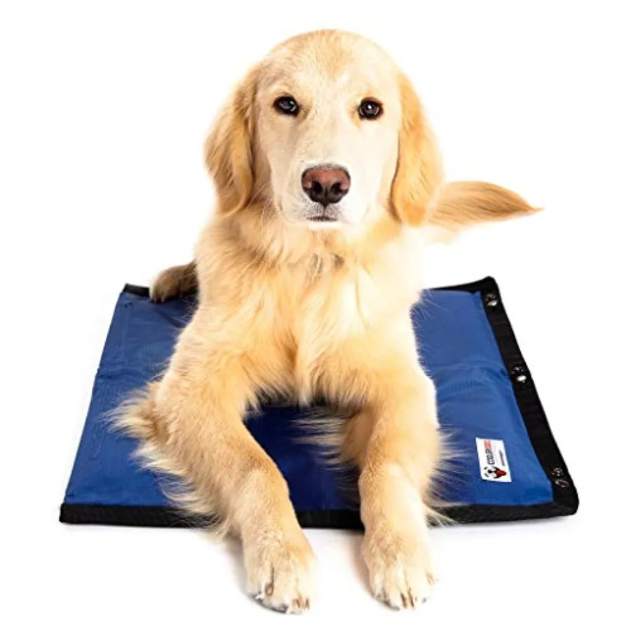 Hydro Cooling Mat for Dogs Dog Cooling Mat and Cooling Pad for Hot Weather Triple Layer Cooling with Ice Sheet and Water Cushio
