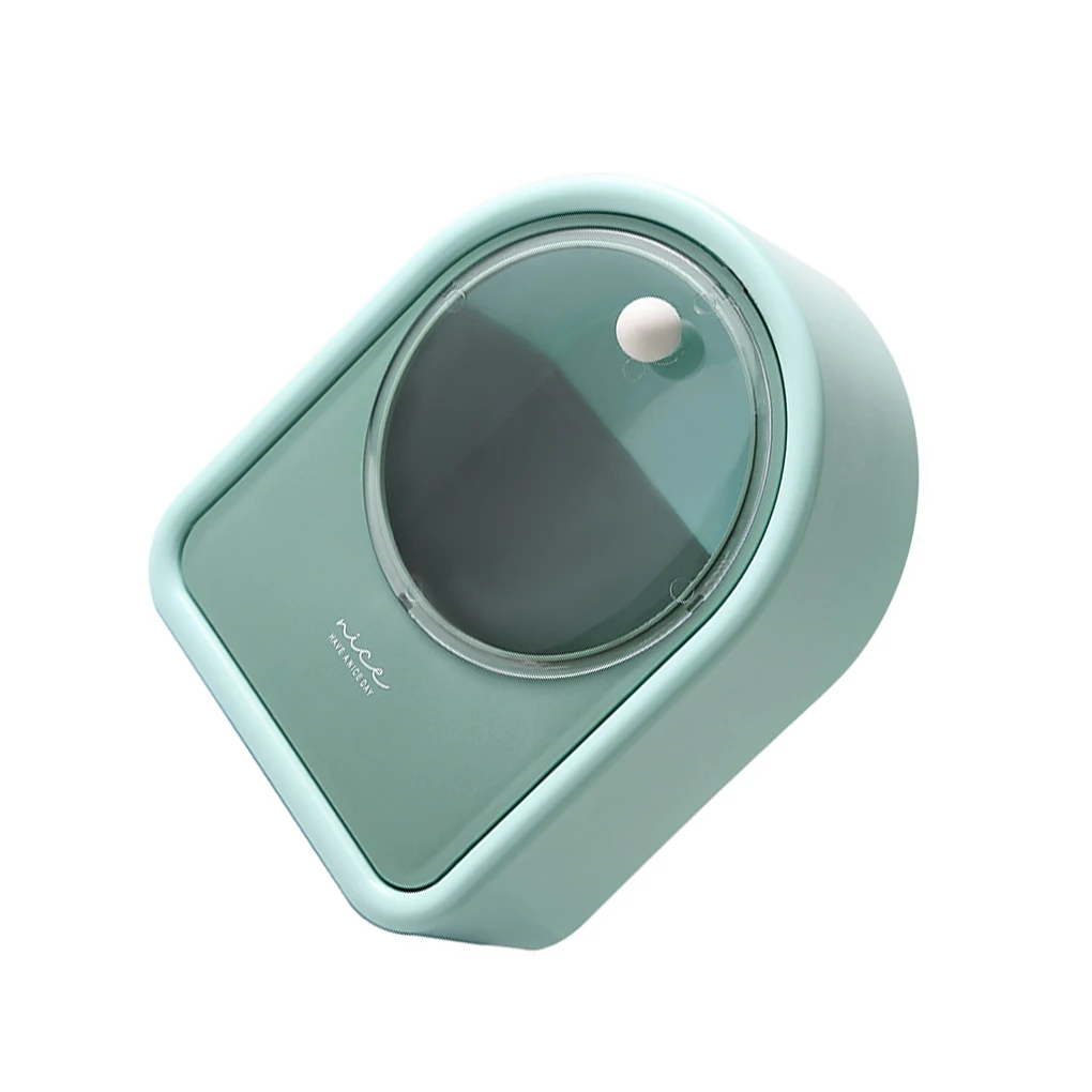 Boîte de rangement murale pour tampons de coton, écouvillon cosmétique, récipient multifonctionnel robuste, étanche à l'humidité