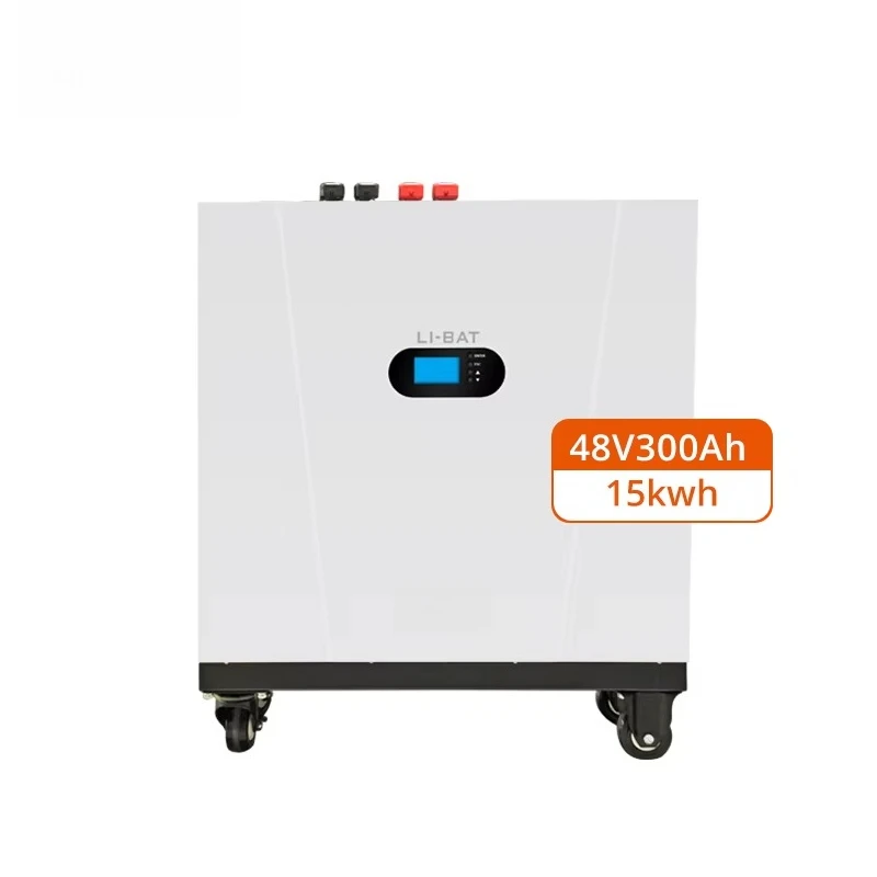 Wheeled Mobile Solar Energy Storage Battery Portable Household Lithium Battery Pack LCD For Off-Grid Residential Field Operation