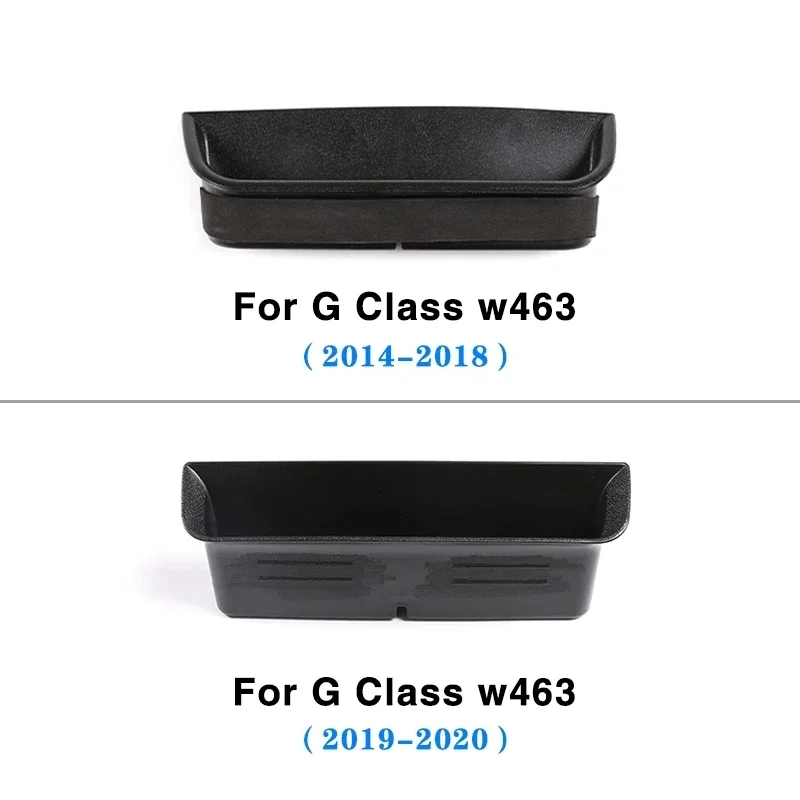For Mercedes Benz G Class W463 G350 G400 G500 G500 G55 G63 G65 G800 2004-2019 Deputy Driver Handle Storage Box Car Accessories
