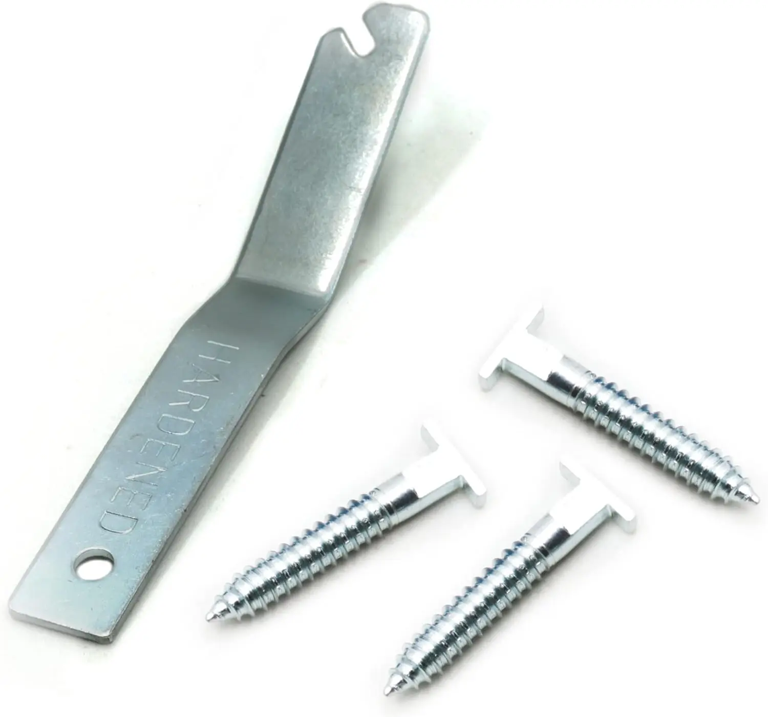 

T-Screw Security Hangers - 100 Pack - T-Screws Picture Frame Locking Hardware to Lock Artwork