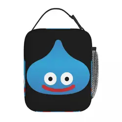 Dragon Quest Slime Insulated Lunch Bags Large Meal Container Cooler Bag Tote Lunch Box College Outdoor Girl Boy