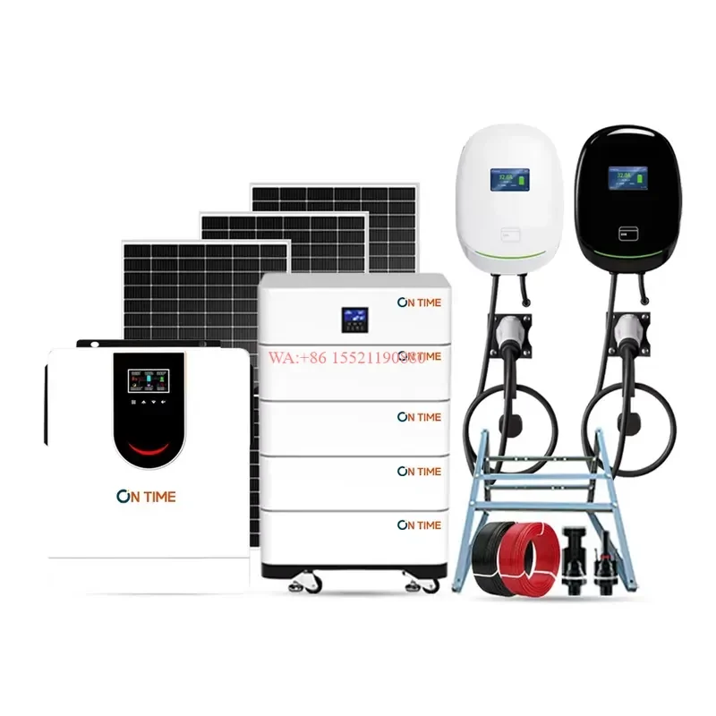 WMWMNU for 6KW Complete Solar System Floor Portable Home Energy Storage 10KWH 16KWH LiFePO4 Active Balancing BMS EV Charger