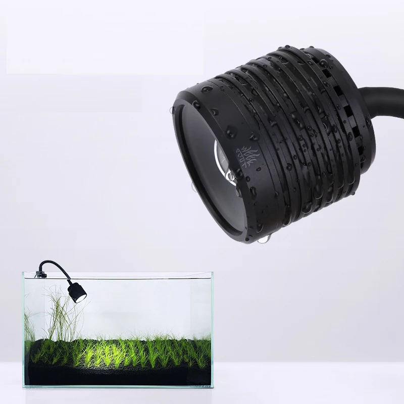 Aqua Week Lamp Mini7pro-F Aquarium Led Light Waterproof Plant Mini Fish Tank Lighting Fishbowl Accessories Terrarium Supplies