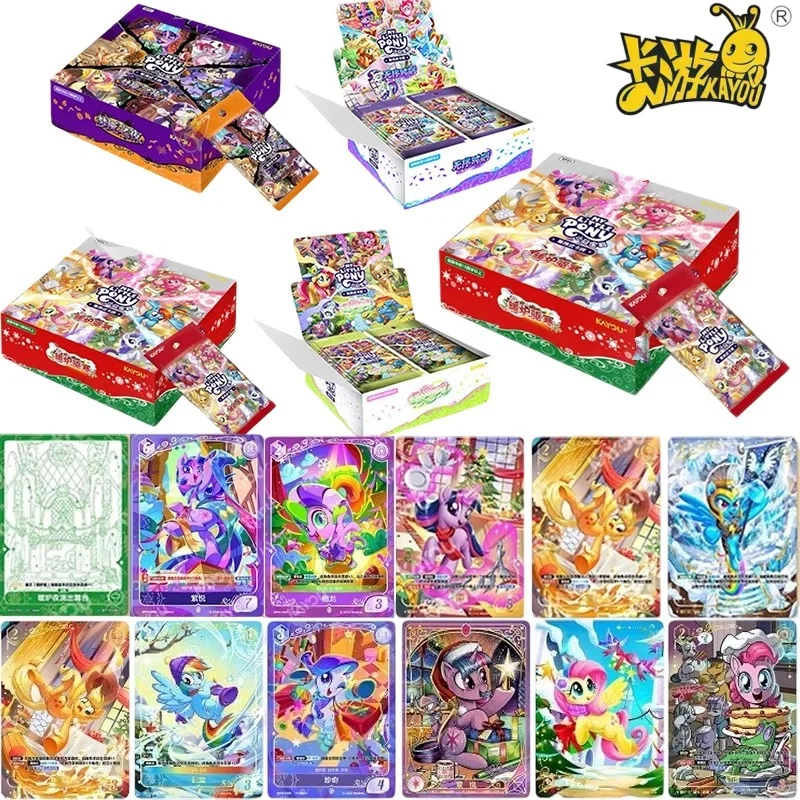 Kayou My Little Pony TCG Warm Hearth Supplement Pack Wave4 Official Authentic Collectible Battle Cards for Fans Game Collection