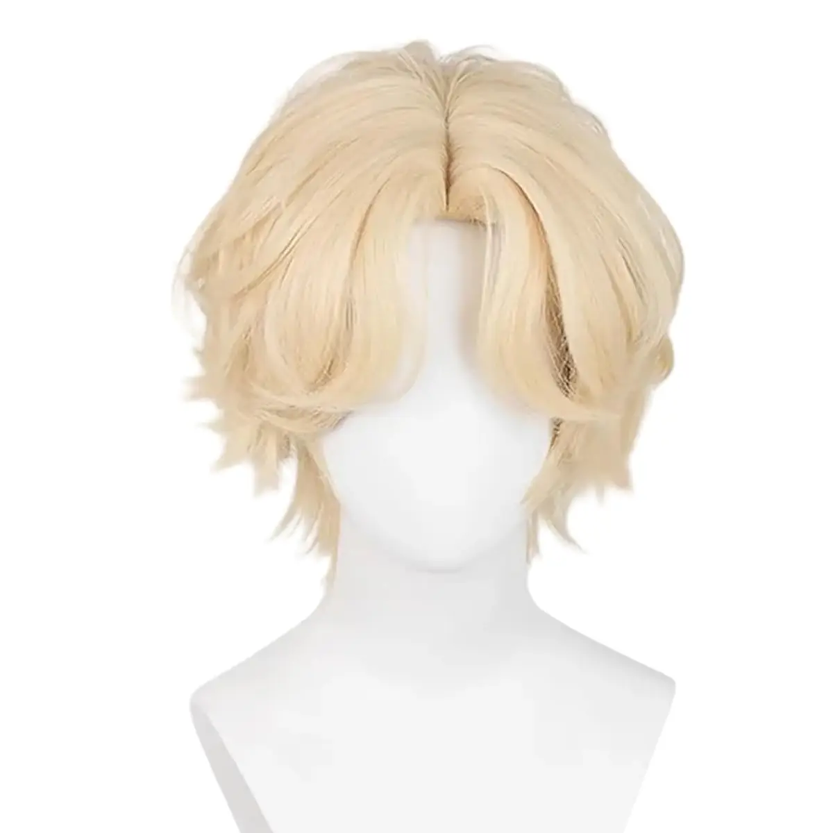 

Abel Cosplay Yellow Wig Hazzbin Anime Hotel Disguise For Adult Men Women Roleplay Wig Halloween Carnival