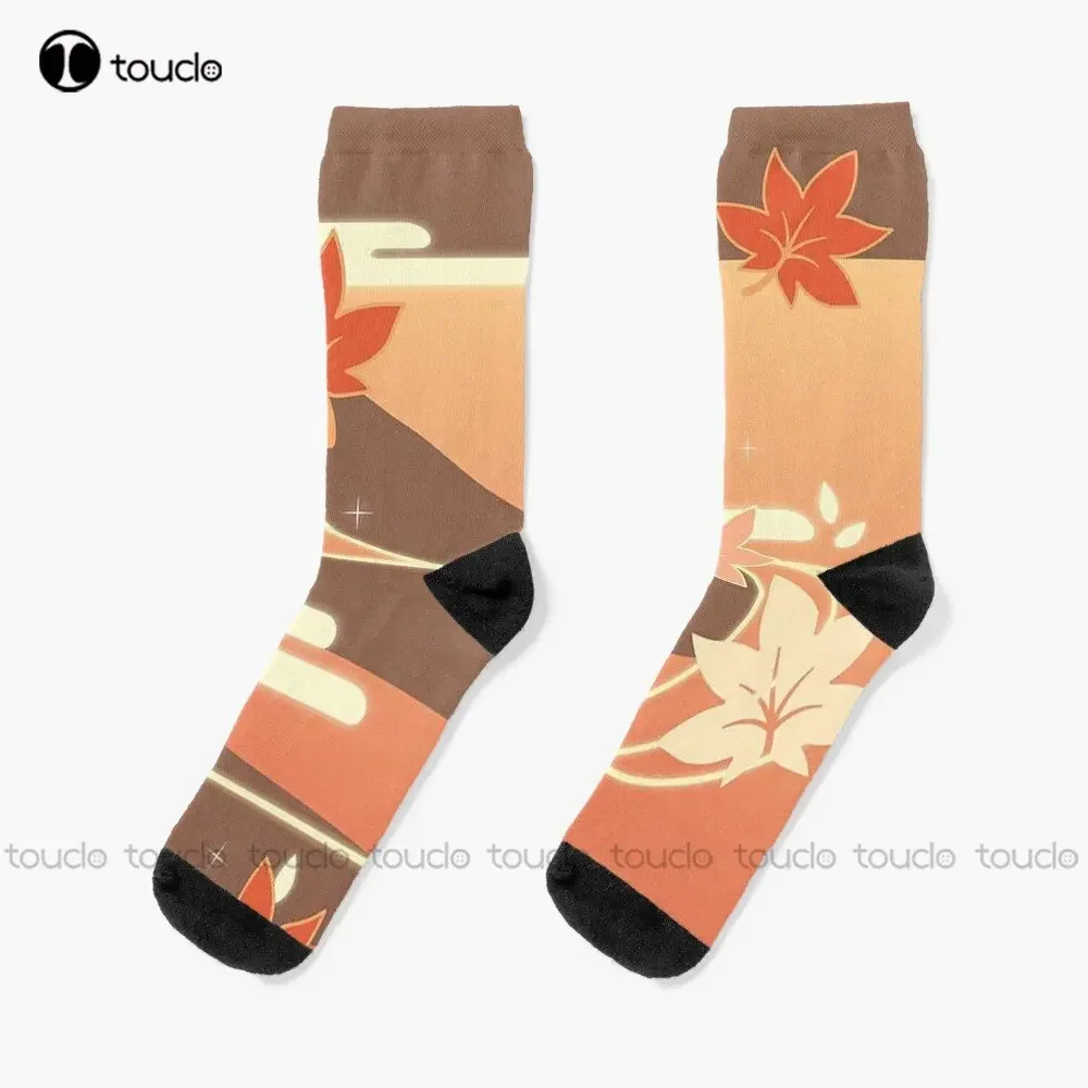 

Kaedehara Kazuha Maple Pattern socks
