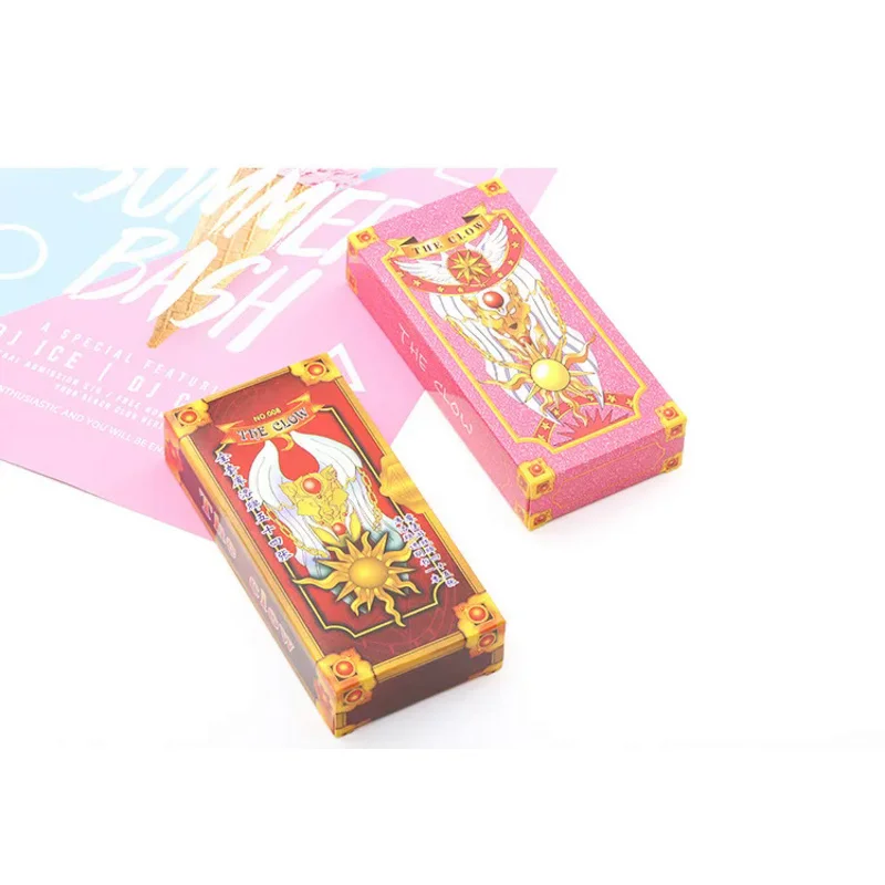 2022 Anime Peripheral Girl Sakura Divination Tarot Kuro  Card Variety Sakura Cosplay Card Divination