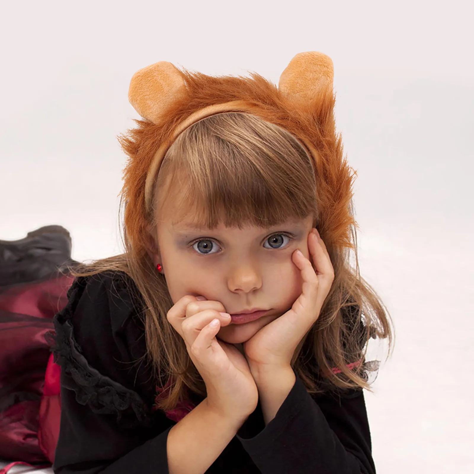 

Lion Headb Set Animal Ears Headwear Women Animals Ear Headb for Women Girls Halloween Festival Party Costume Props