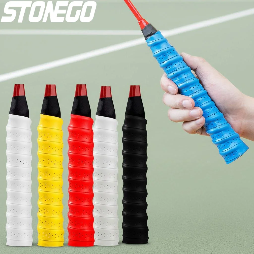 

Влагопоглощающая противоскользящая лента для теннисных ракеток, матовая обмотка для рукоятки для бадминтонных и теннисных ракеток