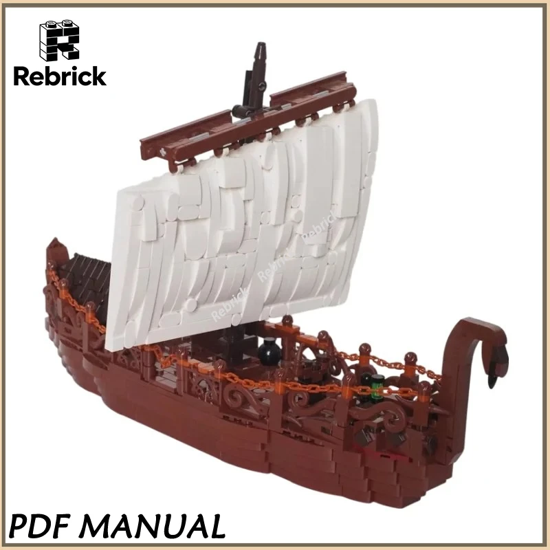 Retro Fantasy Elf Wharf Town Building Blocks Ancient Forest Shore Harbour Scenery Bricks Leisure Collectible Ornament