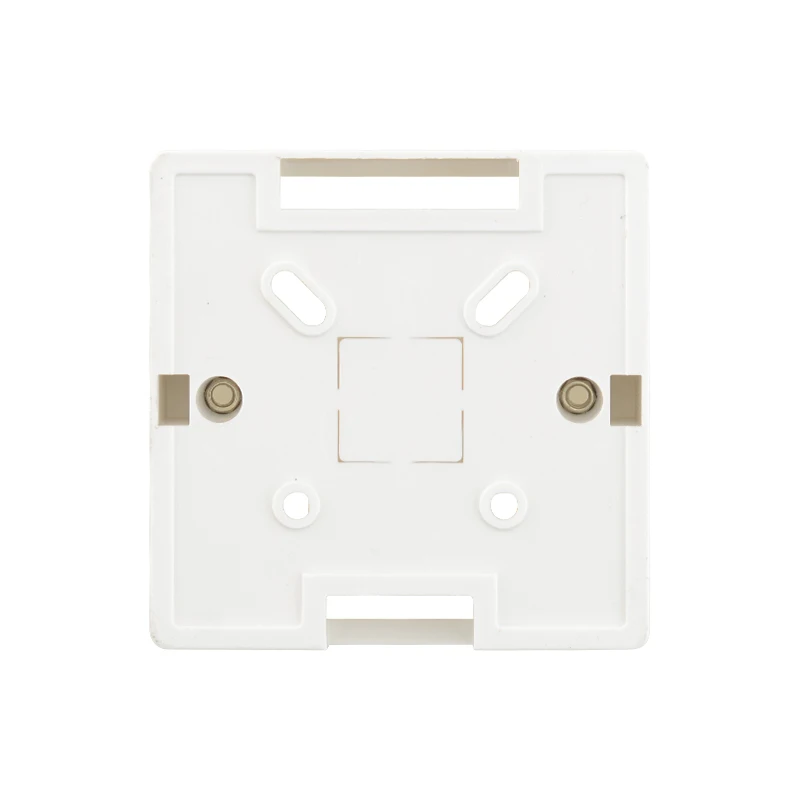 Atlectric External Mounting Box Junction Box Socket Switch Junction Box Surface Installation Box EU DE White 86mm * 86mm * 33mm