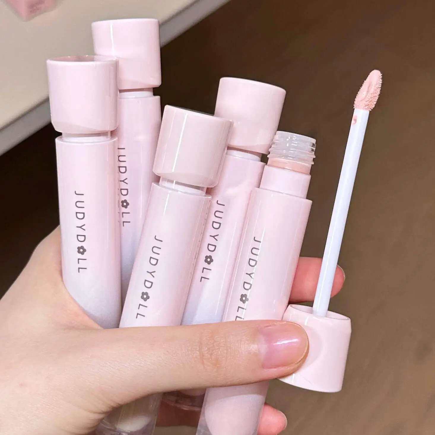 Judydoll Liquid Concealer High Coverage Concealer Cream Cover Dark Circles Tear Trough Acne Marks Face Brightening Makeup