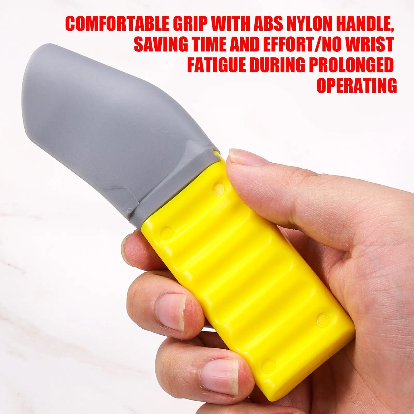 3-in-1 Scraping Caulking Tool Grout-Finishing Squeegee Caulking Scraper Multifunctional External Corner Sealant Scraper