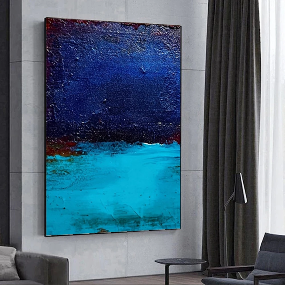 Handmade Modern Canvas Oil Painting Longly Urban City Lover Palette Knife Picture Tree 3d Flowers Painting Autumn Decor Wall Art