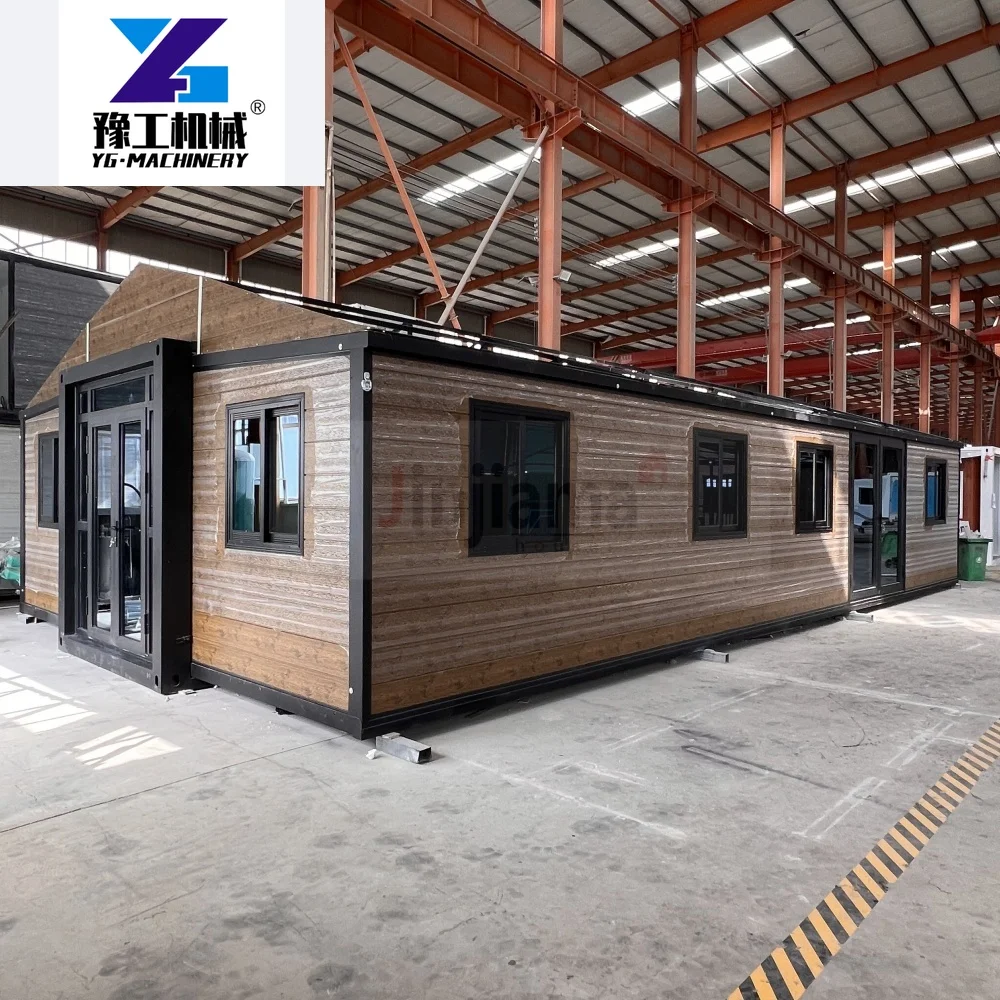 Customized 40ft Expandable Container House Prefabricated Portable Foldable House For Hotel Use